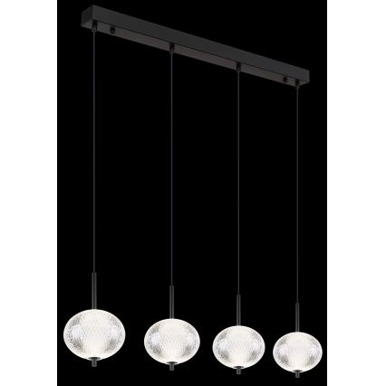 Globo - Светодиодная подвесная люстра 4xLED/5,75W/230V 3000/4500/6500K