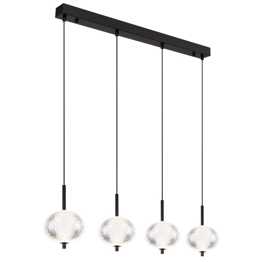Globo - Светодиодная подвесная люстра 4xLED/5,75W/230V 3000/4500/6500K