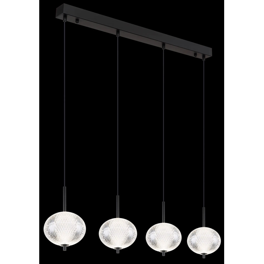Globo - Світлодіодна підвісна люстра 4xLED/5,75W/230V 3000/4500/6500K