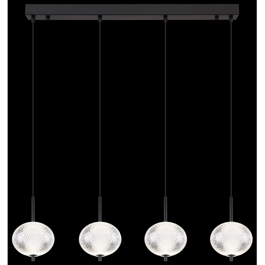 Globo - Світлодіодна підвісна люстра 4xLED/5,75W/230V 3000/4500/6500K
