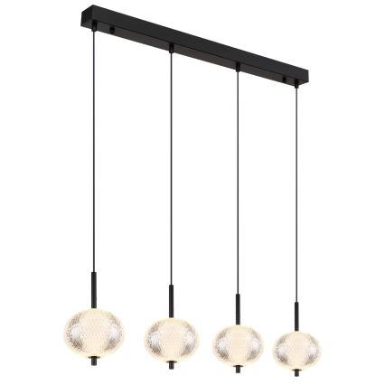 Globo - Світлодіодна підвісна люстра 4xLED/5,75W/230V 3000/4500/6500K