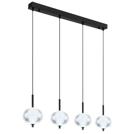 Globo - Світлодіодна підвісна люстра 4xLED/5,75W/230V 3000/4500/6500K