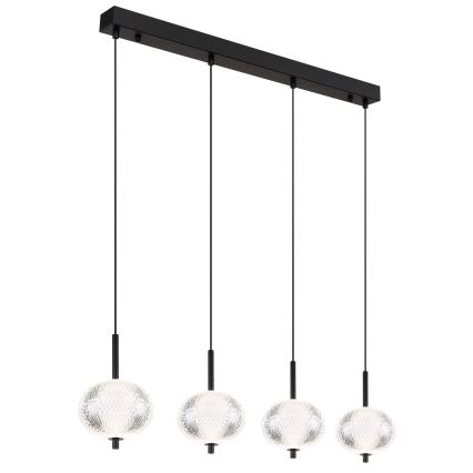 Globo - Світлодіодна підвісна люстра 4xLED/5,75W/230V 3000/4500/6500K