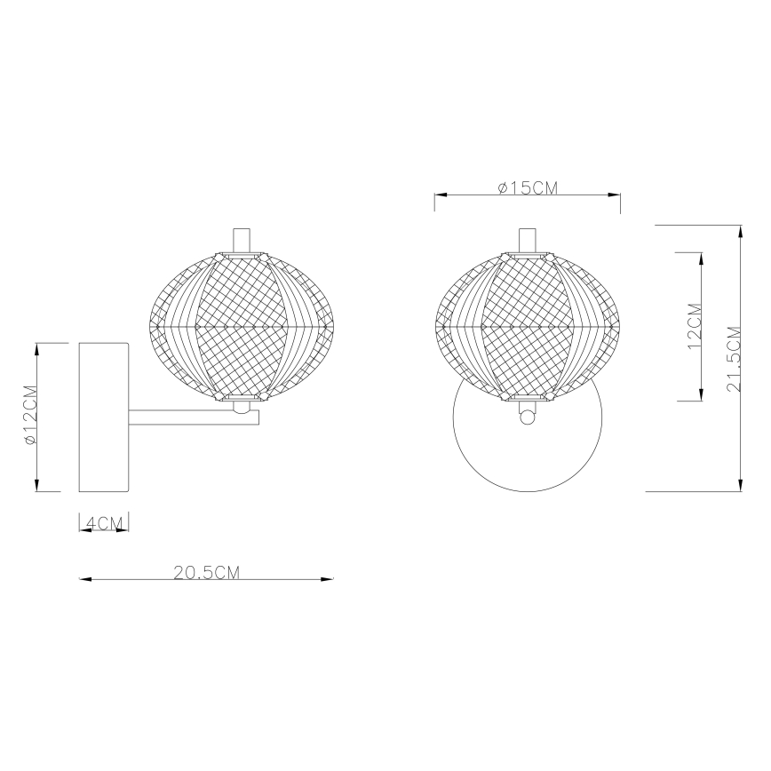 Globo - Светодиодная настенная лампа LED/7W/230V 3000/4500/6500K