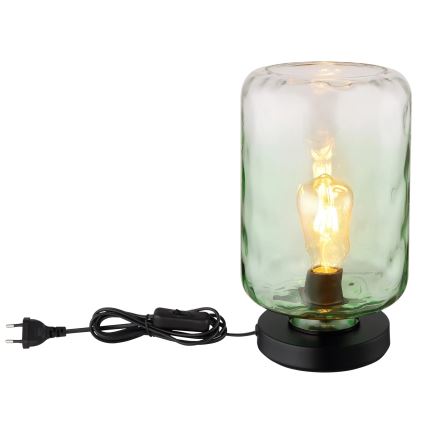 Globo - Настільна лампа 1xE27/60W/230V зелений