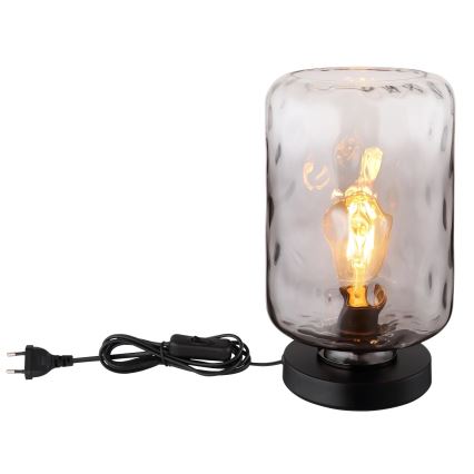Globo - Настольная лампа 1xE27/60W/230V серый