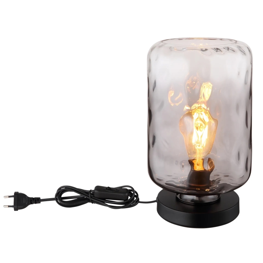 Globo - Настольная лампа 1xE27/60W/230V серый