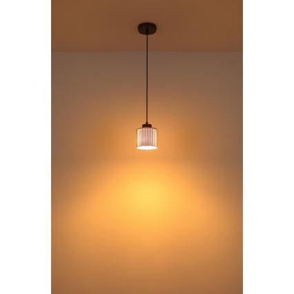 Globo - Підвісна люстра 1xE27/60W/230V глянцевий хром діаметр 14 см