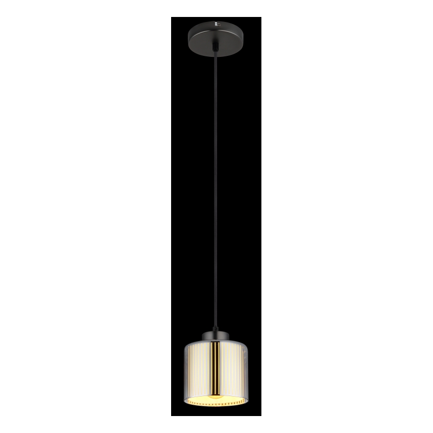 Globo - Подвесная люстра 1xE27/60W/230V блестящий хром диаметр 14 см