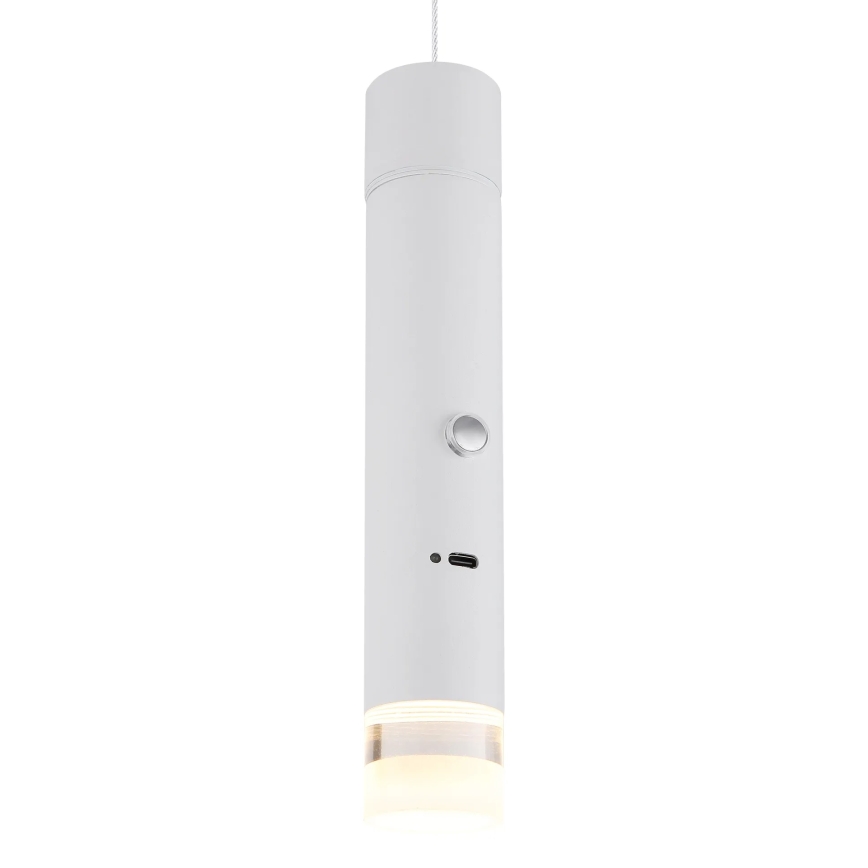 Globo - LED затемнюваний сенсорний акумуляторний світильник 2 в 1 LED/2W/230/5V білий