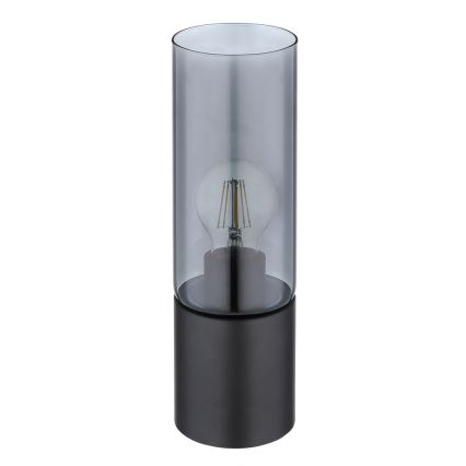 Globo - Сенсорна настільна лампа 1xE27/25W/230V діаметр 9 см чорний