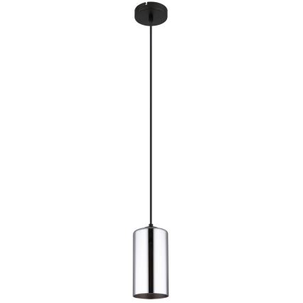Globo - Подвесная люстра 1xE27/25W/230V диаметр 11 см черный