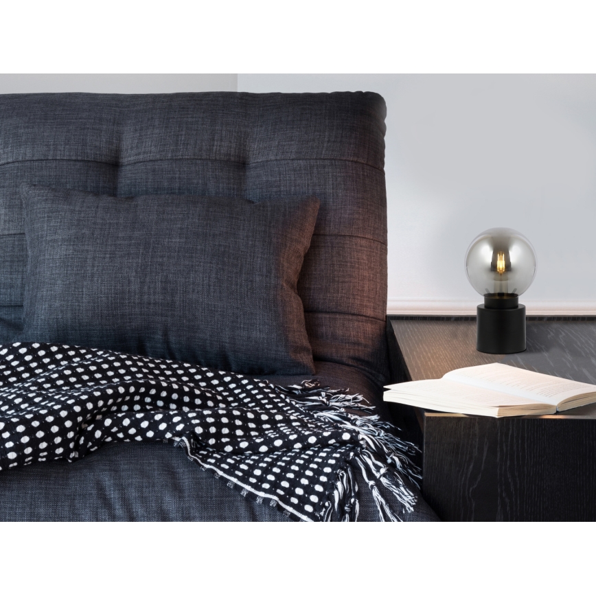 Globo - Настільна лампа 1xE14/25W/230V чорний