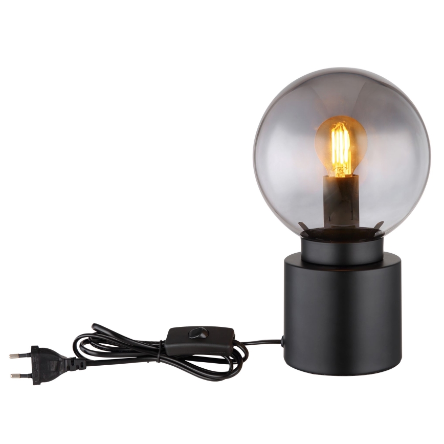 Globo - Настільна лампа 1xE14/25W/230V чорний
