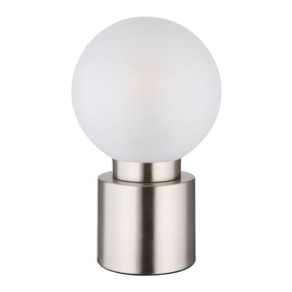 Globo - Настольная лампа 1xE14/25W/230V блестящий хром