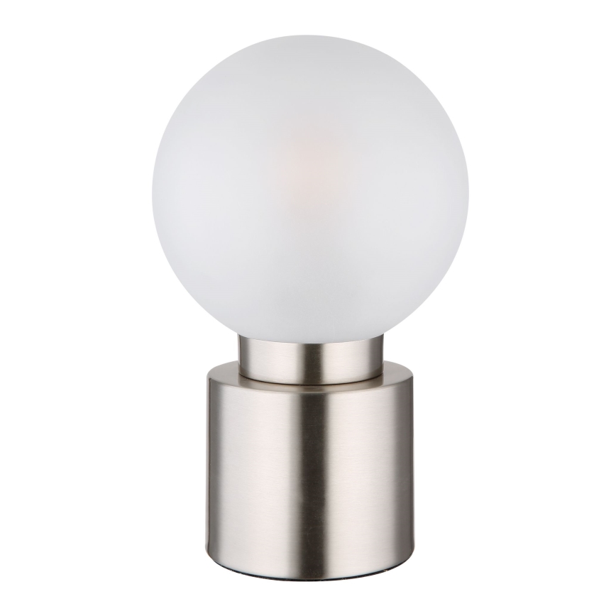 Globo - Настольная лампа 1xE14/25W/230V блестящий хром