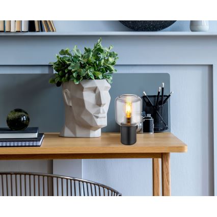 Globo - Настільна лампа 1xE27/40W/230V чорний