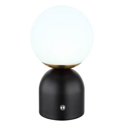 Globo - Сенсорна настільна LED лампа з регулюванням яскравості LED/2,5W/3,7V 2700/4000/65000K 1800 mAh USB чорний