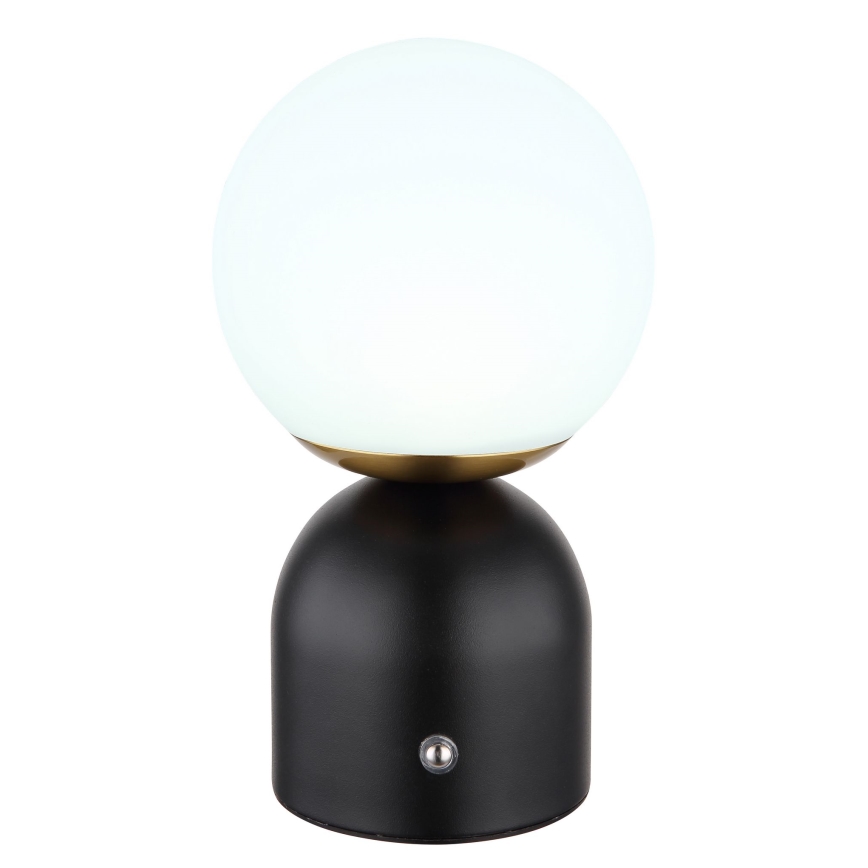 Globo - Сенсорна настільна LED лампа з регулюванням яскравості LED/2,5W/3,7V 2700/4000/65000K 1800 mAh USB чорний