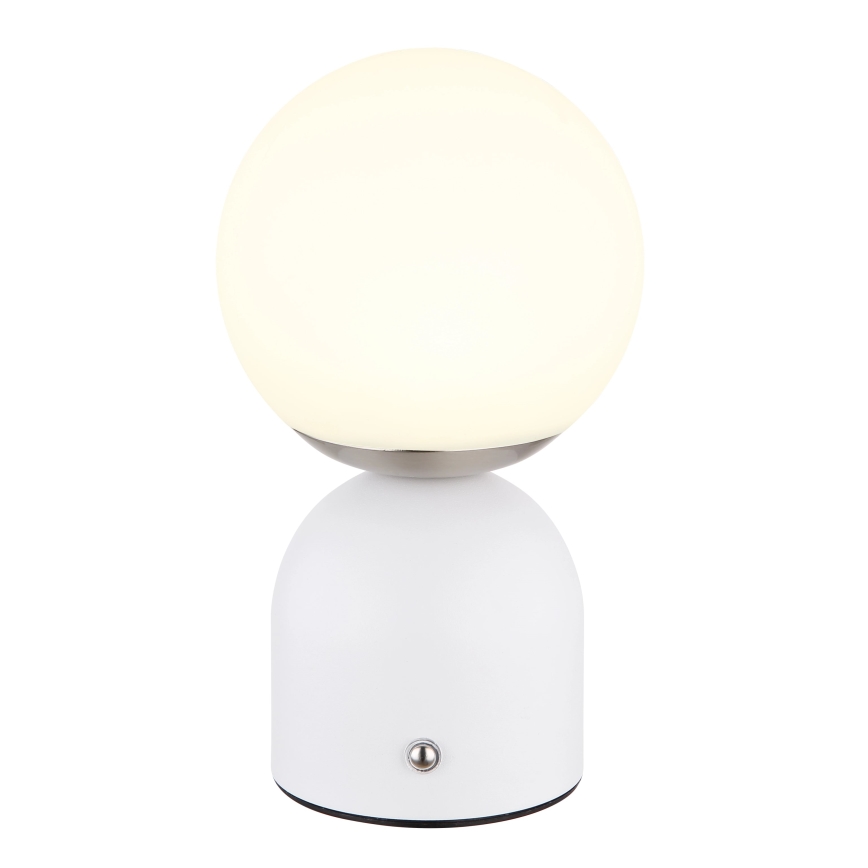 Globo - Сенсорна настільна LED лампа з регулюванням яскравості LED/2,5W/3,7V 2700/4000/6500K 1800 mAh USB білий