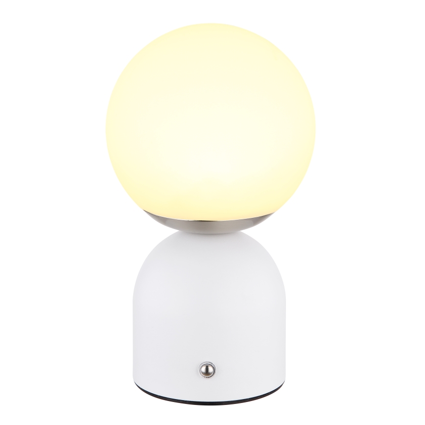Globo - Сенсорна настільна LED лампа з регулюванням яскравості LED/2,5W/3,7V 2700/4000/6500K 1800 mAh USB білий