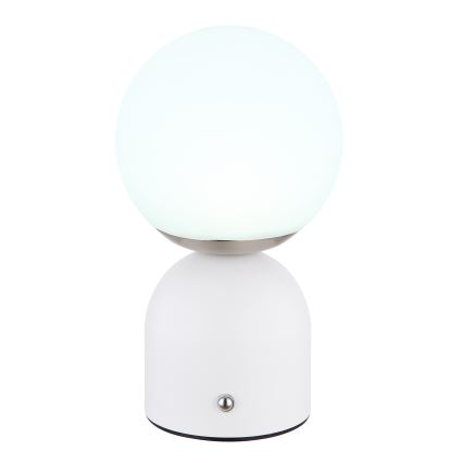 Globo - Сенсорна настільна LED лампа з регулюванням яскравості LED/2,5W/3,7V 2700/4000/6500K 1800 mAh USB білий