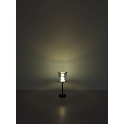 Globo - LED Акумуляторна сенсорна настільна лампа з регулюванням яскравості LED/2,5W/3,7V 2700/4000/6500K 1800 mAh чорний