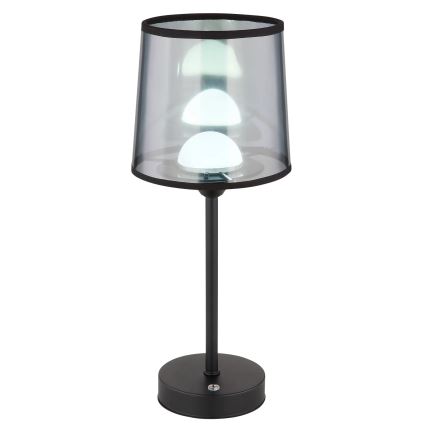 Globo - LED Акумуляторна сенсорна настільна лампа з регулюванням яскравості LED/2,5W/3,7V 2700/4000/6500K 1800 mAh чорний