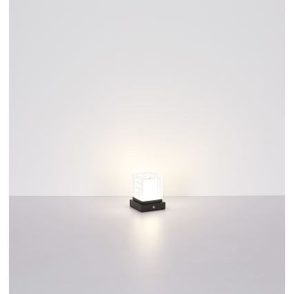 Globo - Светодиодная сенсорная настольная лампа с регулированием яркости LED/2,5W/3,7V 2700K/4000K/6500K 1800 mAh USB черный