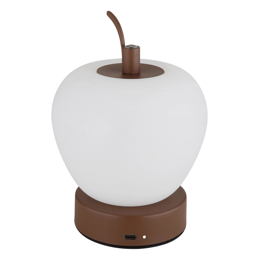 Globo - Светодиодная сенсорная настольная лампа с регулированием яркости LED/2W/3,7V 2700K/4000K/6500K 1200 mAh USB коричневый