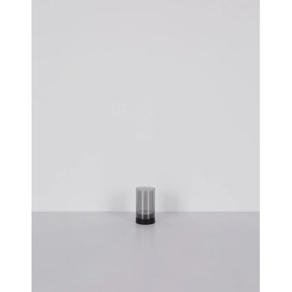 Globo - Светодиодная уличная аккумуляторная сенсорная настольная лампа с регулированием яркости LED/2W/3,7V 2700/4000/6500K 1200mAh IP44 серый