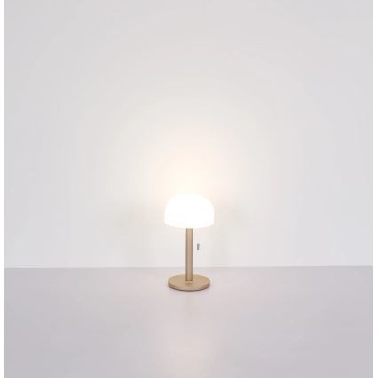 Globo - LED настільна лампа з акумулятором LED/1,5W/3,7V 3000/4200/6000K 1800mAh коричнева