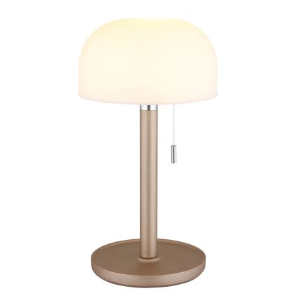 Globo - LED настільна лампа з акумулятором LED/1,5W/3,7V 3000/4200/6000K 1800mAh коричнева