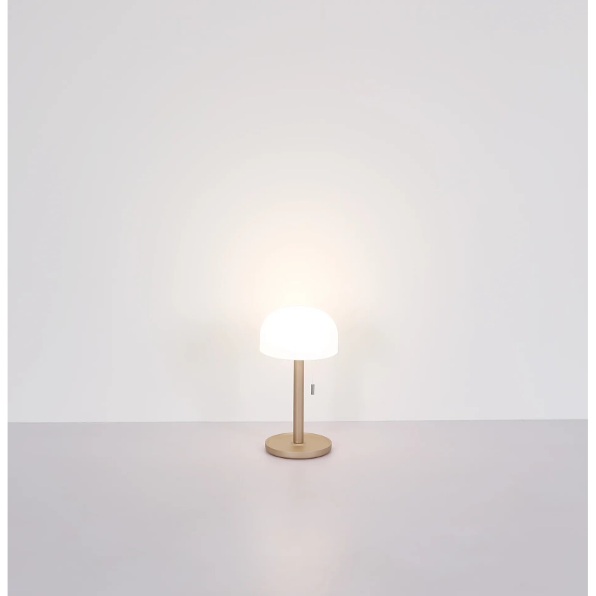 Globo - LED настольная лампа с аккумулятором LED/1,5 Вт/3,7 В 3000/4200/6000K 1800 мАч коричневая