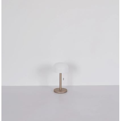 Globo - LED настольная лампа с аккумулятором LED/1,5 Вт/3,7 В 3000/4200/6000K 1800 мАч коричневая