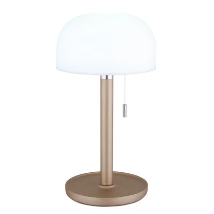 Globo - LED настольная лампа с аккумулятором LED/1,5 Вт/3,7 В 3000/4200/6000K 1800 мАч коричневая