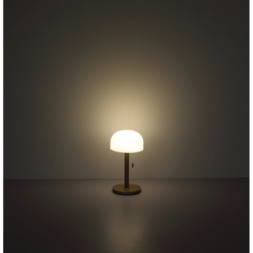 Globo - LED Акумуляторна настільна лампа LED/1,5W/3,7V 3000/4200/6000K 1800mAh коричневий