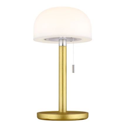 Globo - LED Акумуляторна настільна лампа LED/1,5W/3,7V 3000/4200/6000K 1800mAh латунь