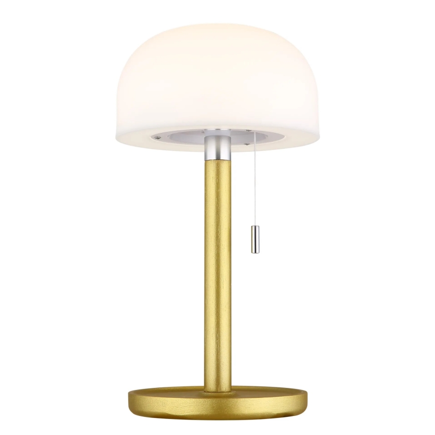 Globo - LED Акумуляторна настільна лампа LED/1,5W/3,7V 3000/4200/6000K 1800mAh латунь