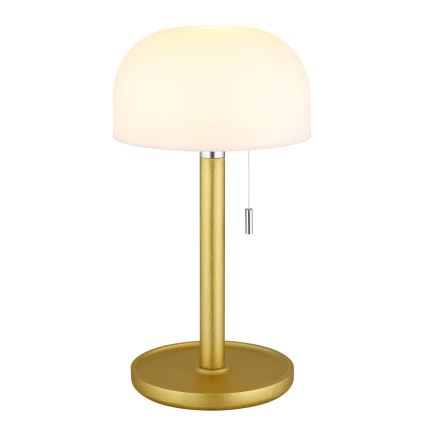 Globo - LED Акумуляторна настільна лампа LED/1,5W/3,7V 3000/4200/6000K 1800mAh латунь