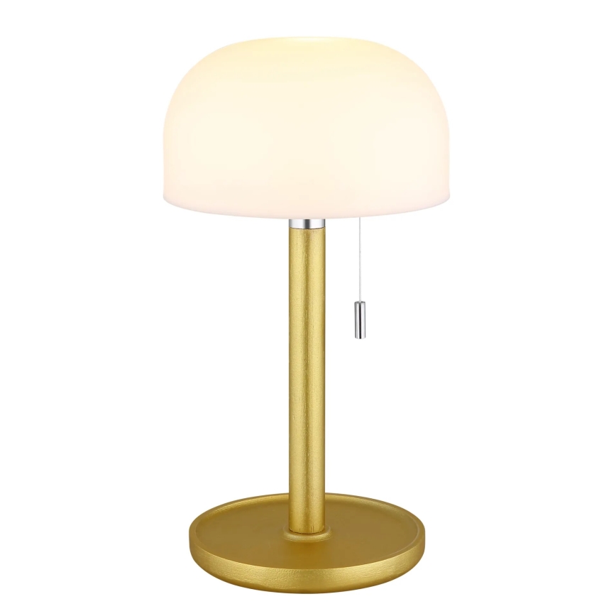 Globo - LED Акумуляторна настільна лампа LED/1,5W/3,7V 3000/4200/6000K 1800mAh латунь