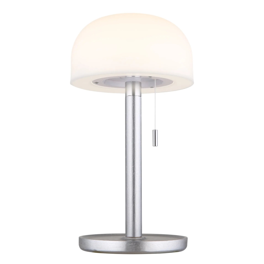 Globo - LED Акумуляторна настільна лампа LED/1,5W/3,7V 3000/4200/6000K 1800mAh срібний