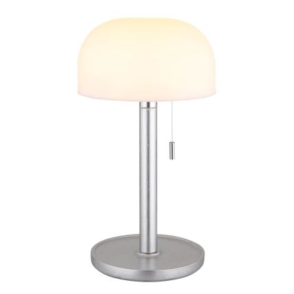 Globo - LED Акумуляторна настільна лампа LED/1,5W/3,7V 3000/4200/6000K 1800mAh срібний