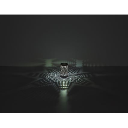 Globo - Светодиодная RGB сенсорная настольная лампа с зарядкой LED/1W/5V 500 mAh коричневая