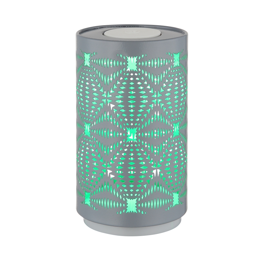 Globo - LED RGB Сенсорна акумуляторна настільна лампа LED/1W/5V 500 mAh сірий
