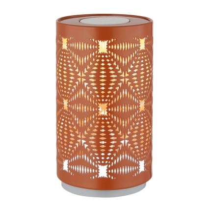 Globo - Світлодіодна RGB сенсорна настільна лампа з акумулятором LED/1W/5V 500 mAh мідна