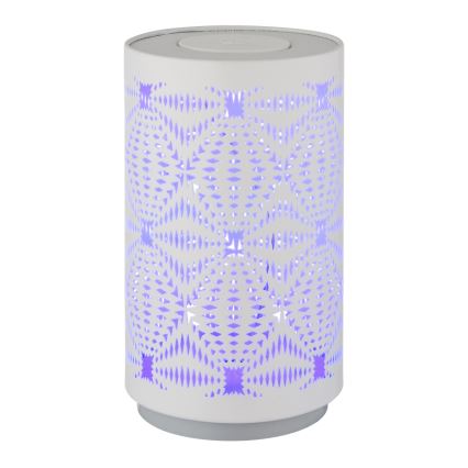 Globo - Светодиодная RGB сенсорная настольная лампа с зарядкой LED/1W/5V 500 мАч белая