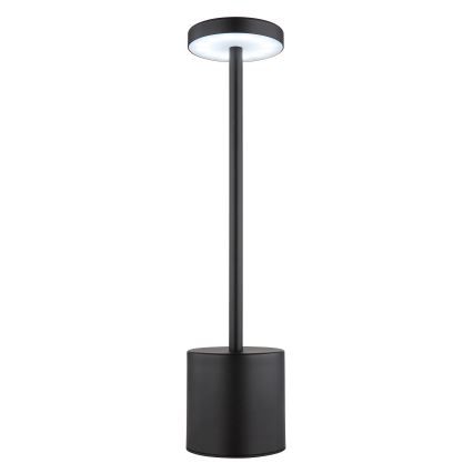 Globo - Сенсорна настільна LED лампа з регулюванням яскравості LED/1,2W/3,7V 2000K/3500K/7000K 1200 mAh USB чорний