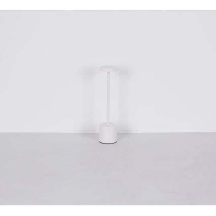 Globo - Сенсорна настільна LED лампа з регулюванням яскравості LED/1,2W/3,7V 2000K/3500K/7000K 1200 mAh USB білий