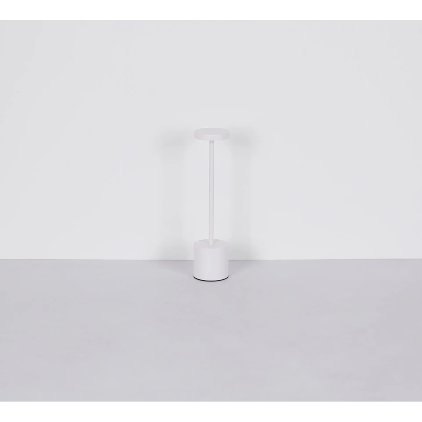Globo - Сенсорна настільна LED лампа з регулюванням яскравості LED/1,2W/3,7V 2000K/3500K/7000K 1200 mAh USB білий